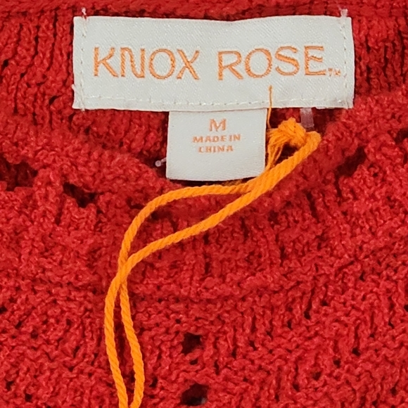 Women's Balloon Sleeve Sweater- Knox Rose - Picture 5 of 10